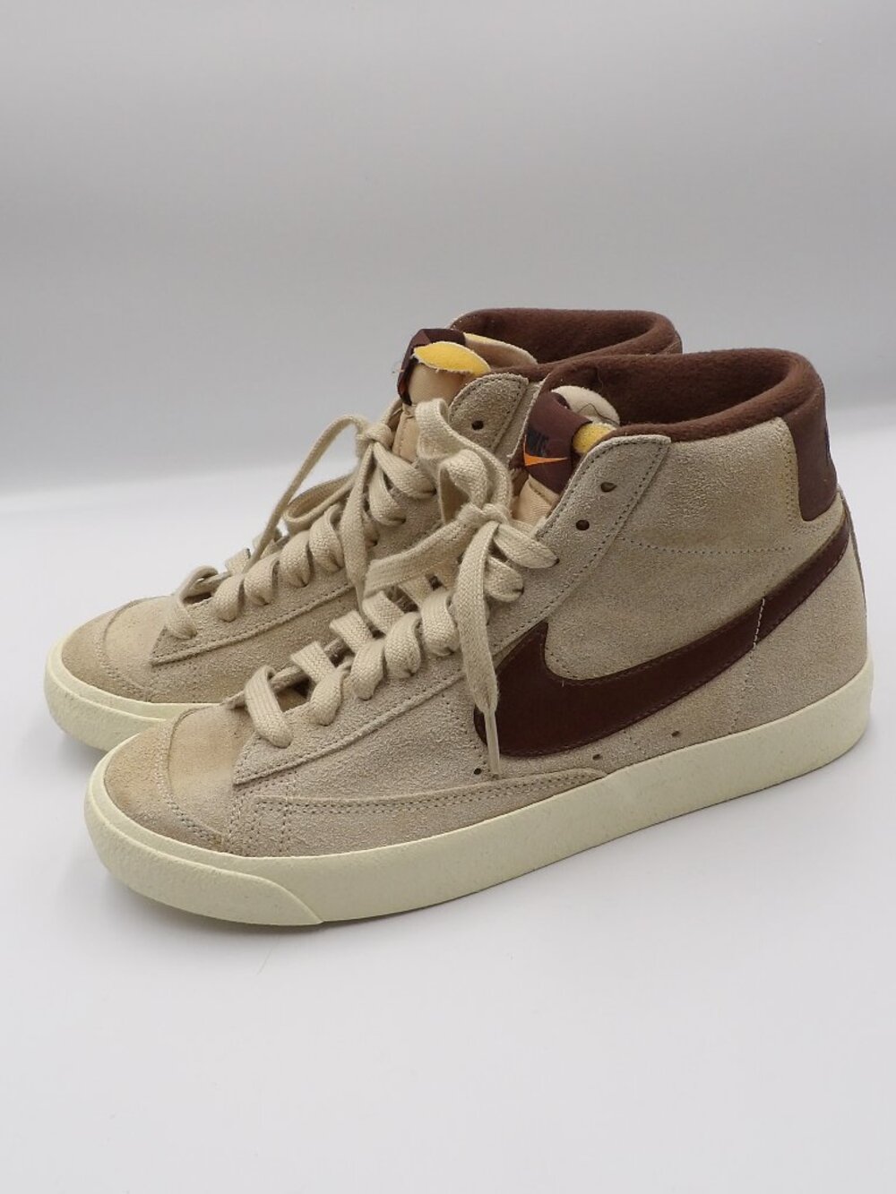 Nike Blazer Mid 77 Premium Rattan Light Chocolate Sneakers DM0178-200 Size 8